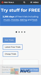 Mobile Screenshot of freetrials.co.uk